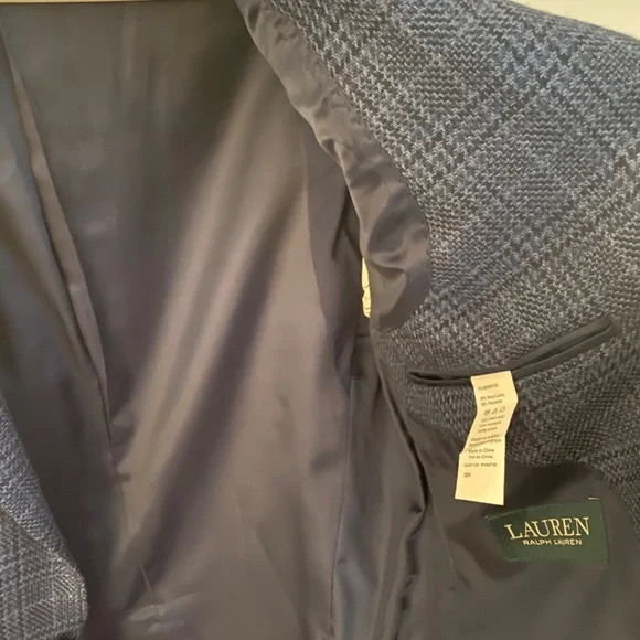 Ralph Lauren Men’s Blue Wool Jacket